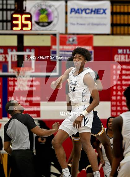 Thumbnail 1 in Norcross vs. Wheeler Georgia Nike Elite Showcase) photogallery.