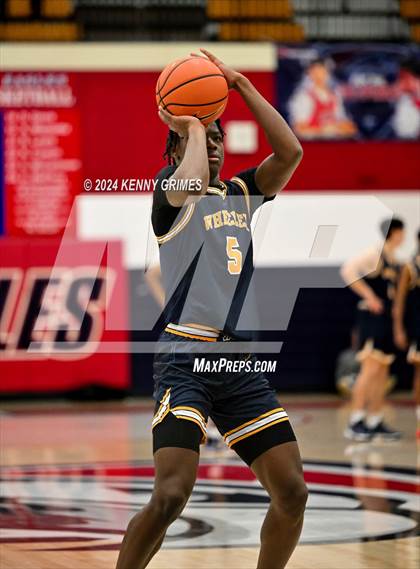 Thumbnail 1 in Norcross vs. Wheeler Georgia Nike Elite Showcase) photogallery.