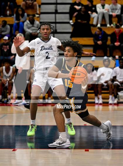 Thumbnail 3 in Norcross vs. Wheeler Georgia Nike Elite Showcase) photogallery.