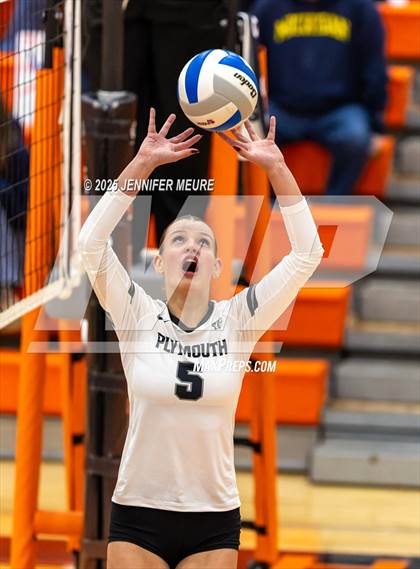 Thumbnail 2 in Salem @ Plymouth (MHSAA Division 1 District 23 First Round) photogallery.