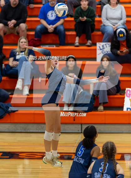 Thumbnail 3 in Salem @ Plymouth (MHSAA Division 1 District 23 First Round) photogallery.