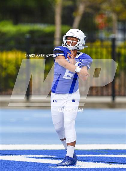 Thumbnail 2 in IMG Academy Blue vs Faith Christian Football photogallery.