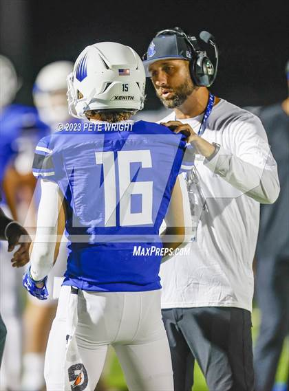 Thumbnail 2 in IMG Academy Blue vs Faith Christian Football photogallery.