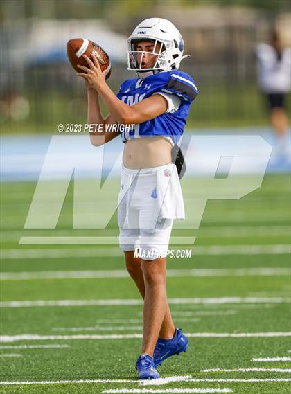 Thumbnail 1 in IMG Academy Blue vs Faith Christian Football photogallery.