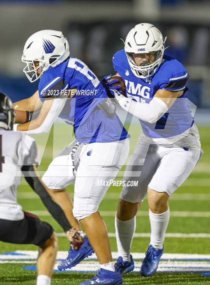 Thumbnail 2 in IMG Academy Blue vs Faith Christian Football photogallery.