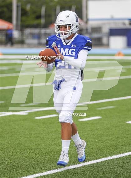 Thumbnail 3 in IMG Academy Blue vs Faith Christian Football photogallery.