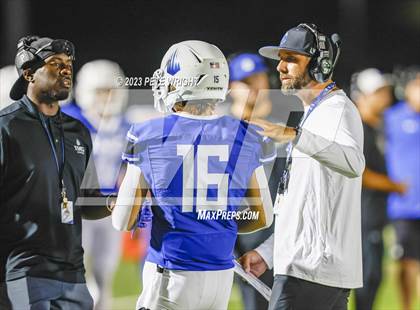 Thumbnail 1 in IMG Academy Blue vs Faith Christian Football photogallery.