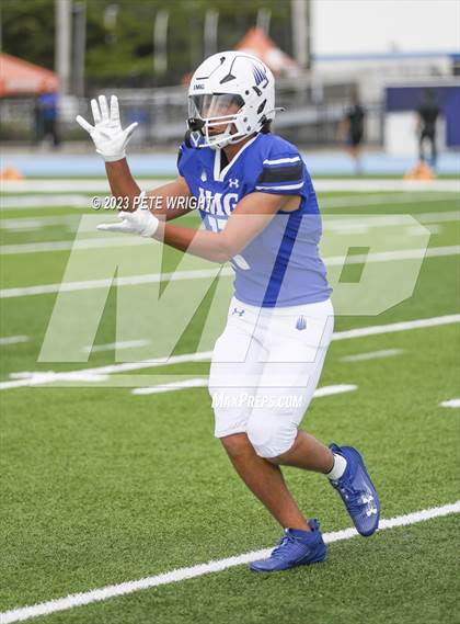 Thumbnail 1 in IMG Academy Blue vs Faith Christian Football photogallery.