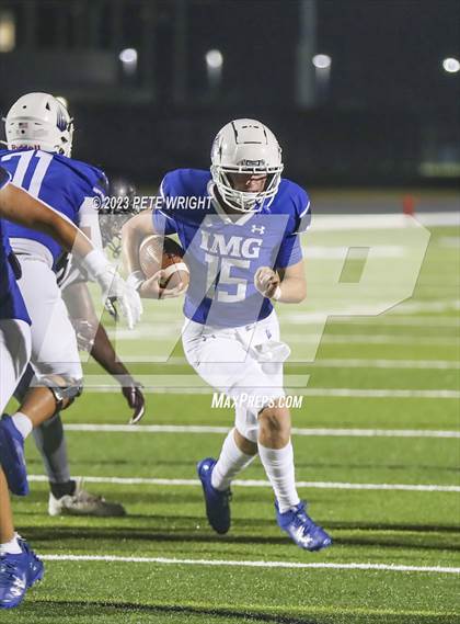 Thumbnail 3 in IMG Academy Blue vs Faith Christian Football photogallery.