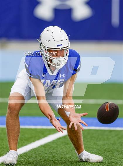 Thumbnail 3 in IMG Academy Blue vs Faith Christian Football photogallery.