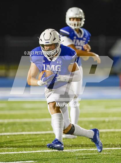 Thumbnail 3 in IMG Academy Blue vs Faith Christian Football photogallery.