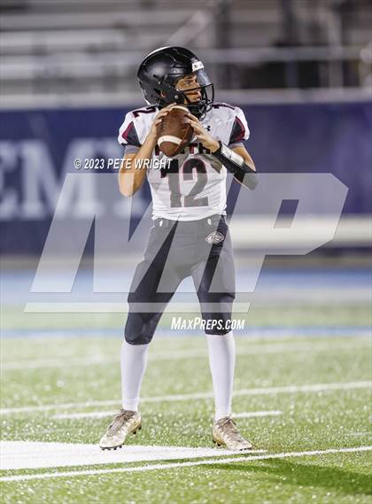 Thumbnail 1 in IMG Academy Blue vs Faith Christian Football photogallery.