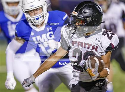 Thumbnail 1 in IMG Academy Blue vs Faith Christian Football photogallery.