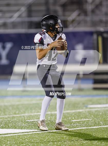 Thumbnail 3 in IMG Academy Blue vs Faith Christian Football photogallery.
