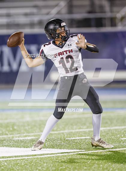 Thumbnail 2 in IMG Academy Blue vs Faith Christian Football photogallery.