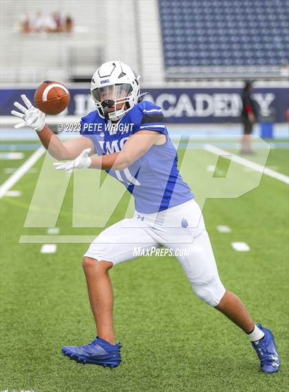 Thumbnail 1 in IMG Academy Blue vs Faith Christian Football photogallery.