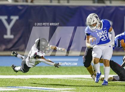 Thumbnail 2 in IMG Academy Blue vs Faith Christian Football photogallery.