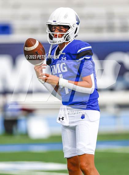 Thumbnail 3 in IMG Academy Blue vs Faith Christian Football photogallery.