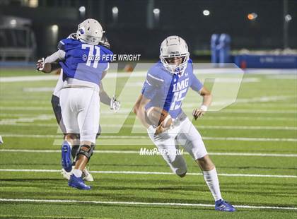 Thumbnail 1 in IMG Academy Blue vs Faith Christian Football photogallery.