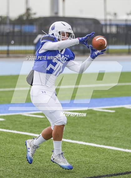 Thumbnail 1 in IMG Academy Blue vs Faith Christian Football photogallery.