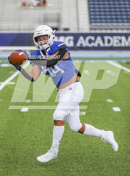 Thumbnail 3 in IMG Academy Blue vs Faith Christian Football photogallery.