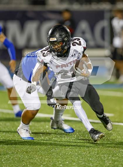 Thumbnail 2 in IMG Academy Blue vs Faith Christian Football photogallery.