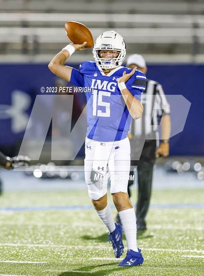 Thumbnail 3 in IMG Academy Blue vs Faith Christian Football photogallery.