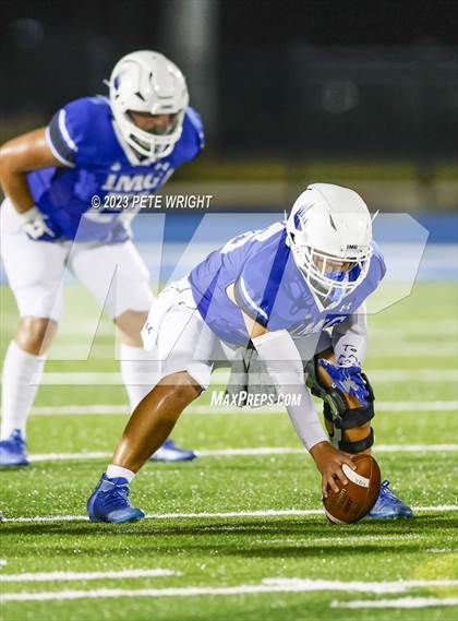 Thumbnail 2 in IMG Academy Blue vs Faith Christian Football photogallery.