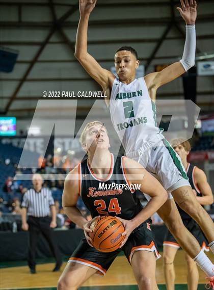 Thumbnail 3 in Kennewick vs. Auburn (WIAA 3A Round 1 State Playoff) photogallery.