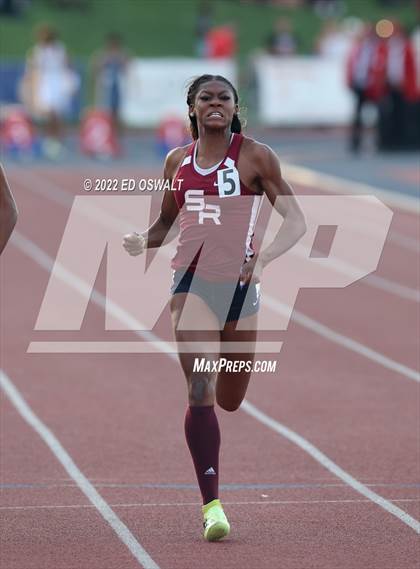 Thumbnail 2 in CIF State Track and Field Championships (Girls 100 Meter) photogallery.
