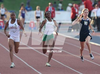 Thumbnail 2 in CIF State Track and Field Championships (Girls 100 Meter) photogallery.
