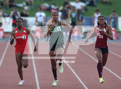 Thumbnail 1 in CIF State Track and Field Championships (Girls 100 Meter) photogallery.