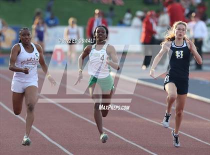 Thumbnail 3 in CIF State Track and Field Championships (Girls 100 Meter) photogallery.