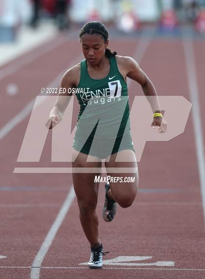 Thumbnail 2 in CIF State Track and Field Championships (Girls 100 Meter) photogallery.
