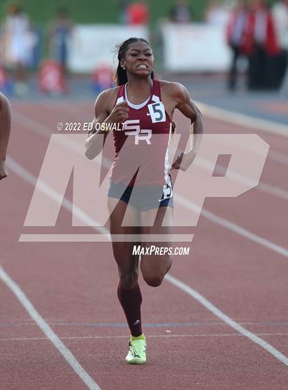 Thumbnail 3 in CIF State Track and Field Championships (Girls 100 Meter) photogallery.