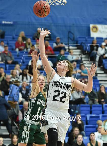 Thumbnail 3 in Olympus vs. Highland (UHSAA 4A First Round) photogallery.