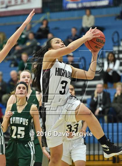 Thumbnail 2 in Olympus vs. Highland (UHSAA 4A First Round) photogallery.