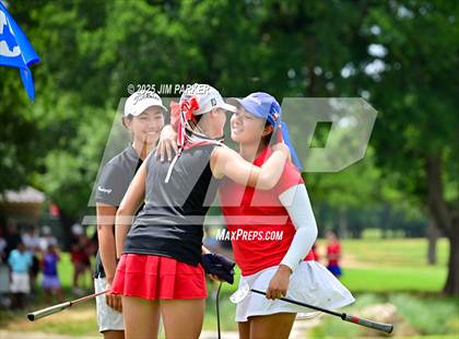 Thumbnail 2 in UIL 6A Golf State Finals (Round 2) photogallery.