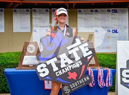 Thumbnail 2 in UIL 6A Golf State Finals (Round 2) photogallery.