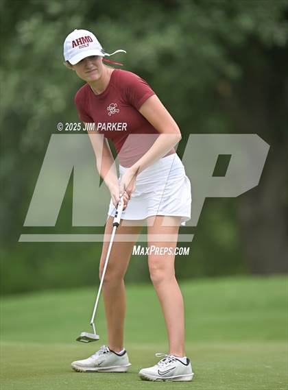 Thumbnail 2 in UIL 6A Golf State Finals (Round 2) photogallery.