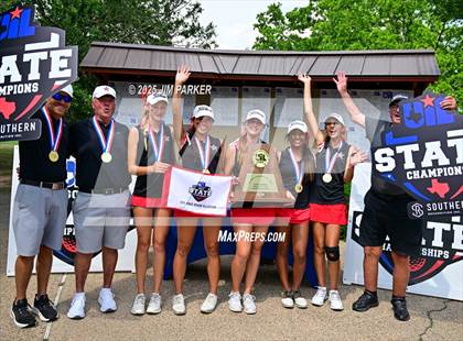 Thumbnail 1 in UIL 6A Golf State Finals (Round 2) photogallery.