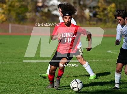 Thumbnail 1 in Joel Barlow @ Cromwell (CIAC Class M 1st Round) photogallery.