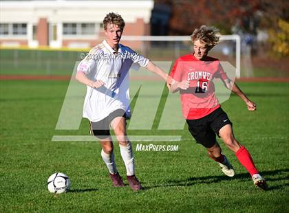 Thumbnail 3 in Joel Barlow @ Cromwell (CIAC Class M 1st Round) photogallery.