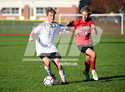 Thumbnail 1 in Joel Barlow @ Cromwell (CIAC Class M 1st Round) photogallery.
