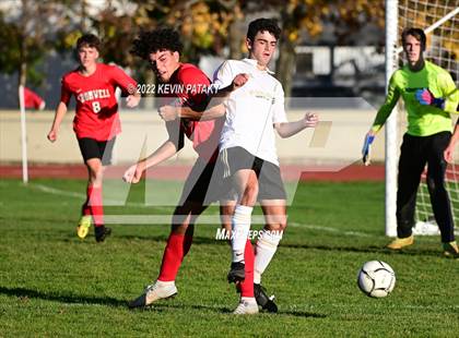 Thumbnail 2 in Joel Barlow @ Cromwell (CIAC Class M 1st Round) photogallery.