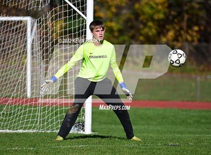 Thumbnail 1 in Joel Barlow @ Cromwell (CIAC Class M 1st Round) photogallery.