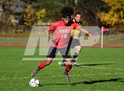 Thumbnail 3 in Joel Barlow @ Cromwell (CIAC Class M 1st Round) photogallery.