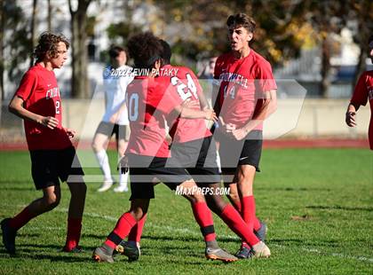 Thumbnail 1 in Joel Barlow @ Cromwell (CIAC Class M 1st Round) photogallery.