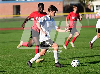 Thumbnail 3 in Joel Barlow @ Cromwell (CIAC Class M 1st Round) photogallery.