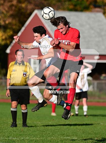 Thumbnail 3 in Joel Barlow @ Cromwell (CIAC Class M 1st Round) photogallery.